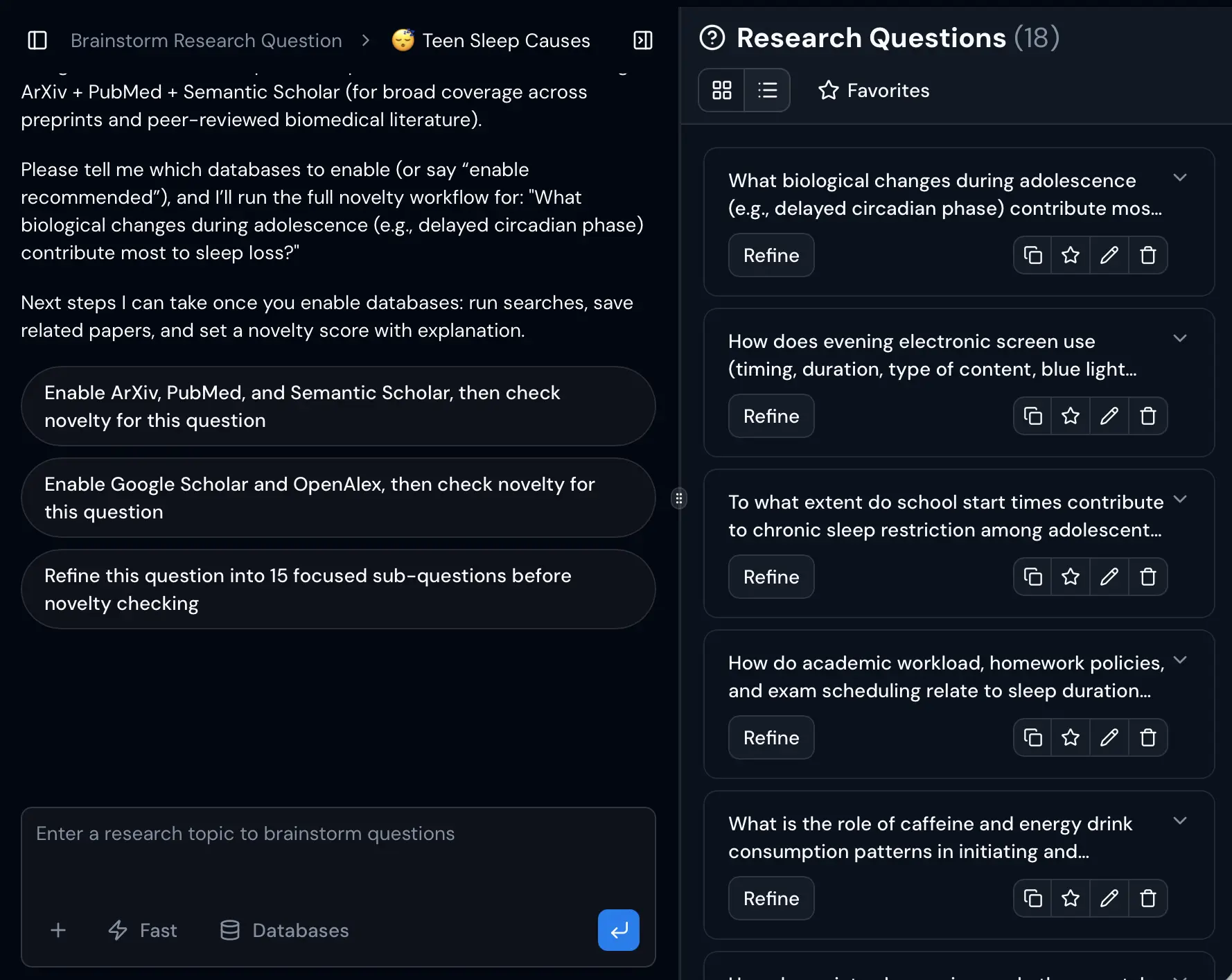 Performance dashboard - Dark Mode